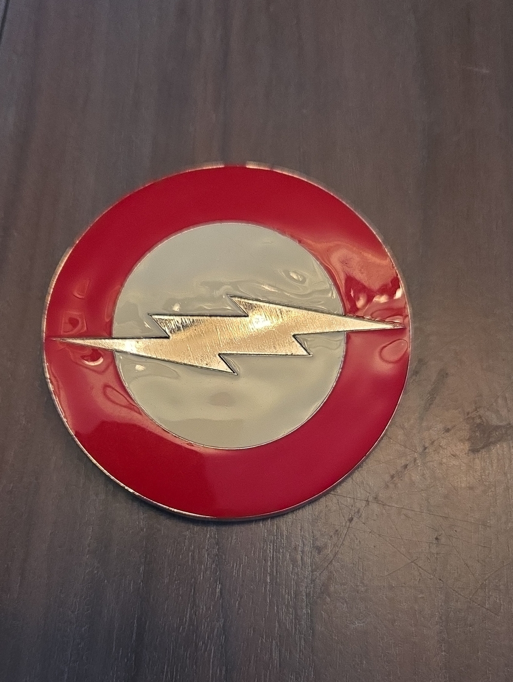 DC Comics The FLASH Series Symbol Metal Enamel Belt Buckle